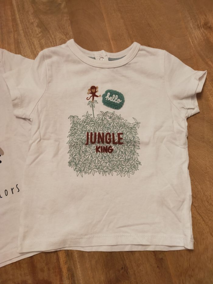 Lot de 3 t-shirts animaux 18 mois - photo numéro 4