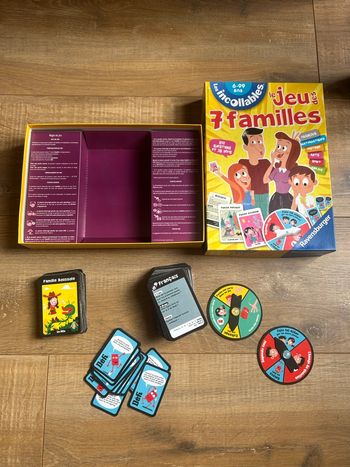 Jeu les incollables le jeu des 7 familles 