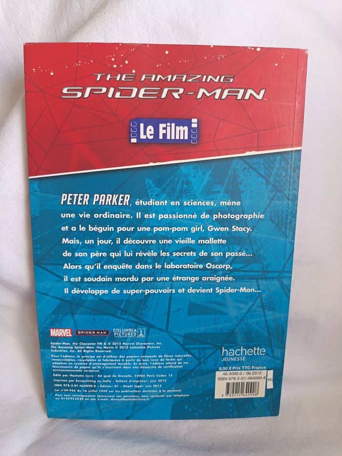 Livre du film The Amazing Spiderman - photo numéro 2
