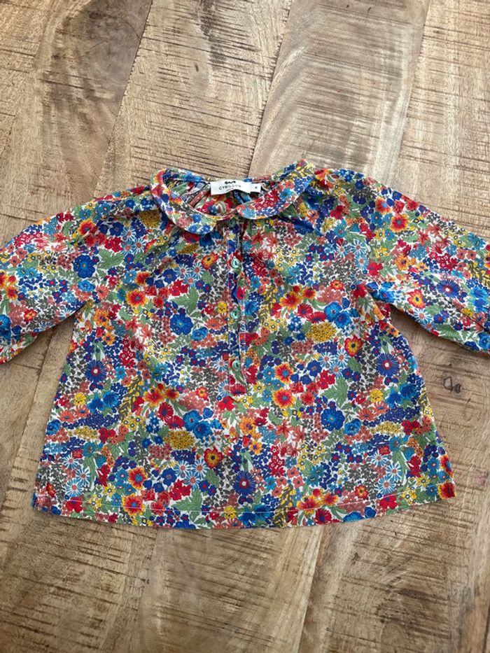 Blouse liberty 4 ans cyrillus