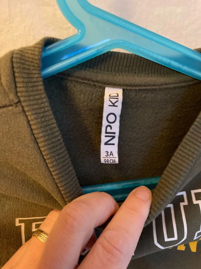 Sweat 3 ans Npo - photo numéro 3