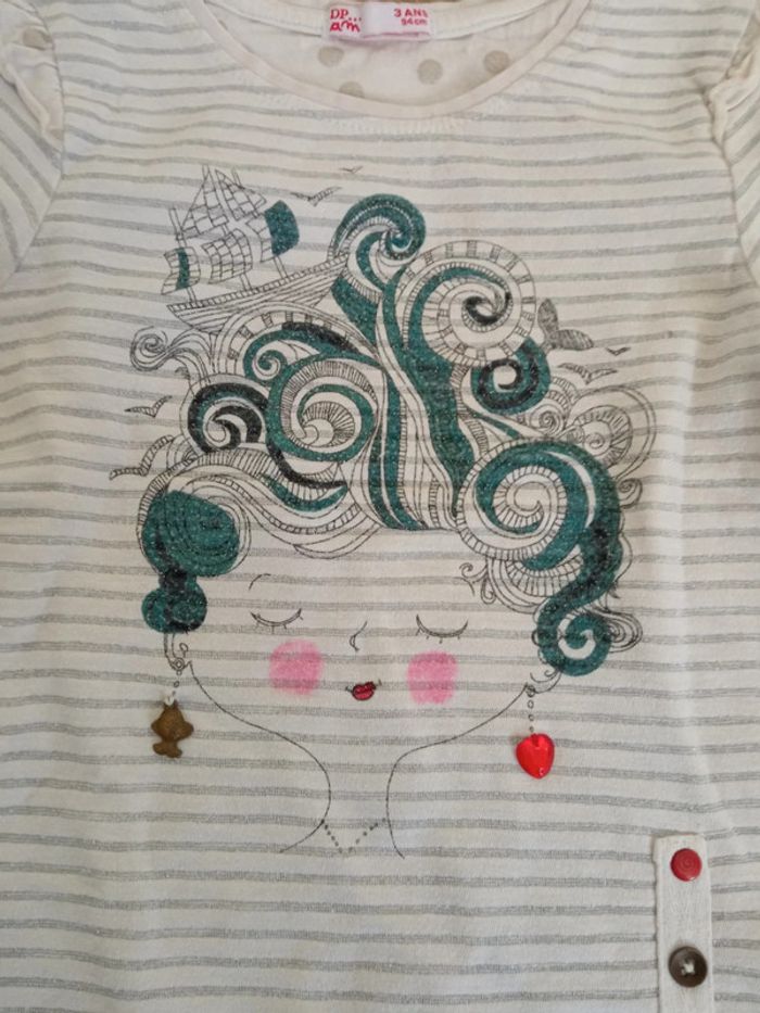 Tee-shirt 3 ans - photo numéro 2