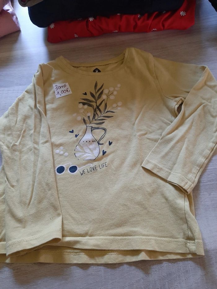 Pull manche longue 3ans