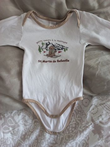 Body 24 mois montagne ski