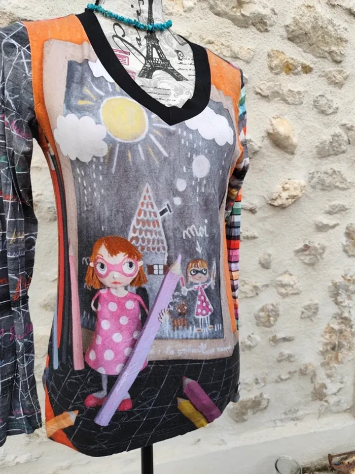 Haut manches longues Anatopik taille 42 - photo numéro 2