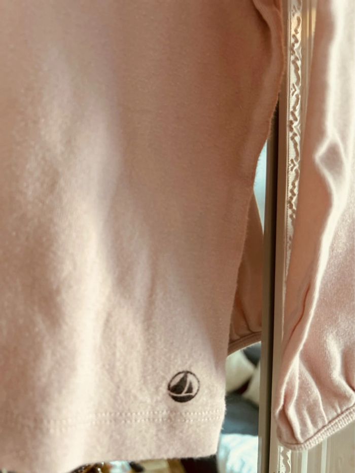 T-shirt manches longues col Claudine petit bateau - photo numéro 3