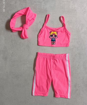 Ensemble été fille style Hip hop - 3 mois