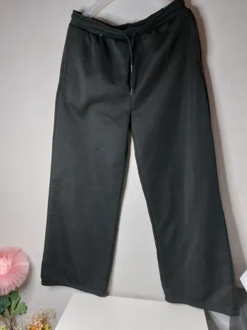 Pantalon noir jambe large " shein"
