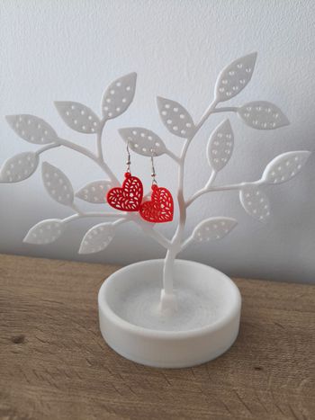 Boucles d'oreilles impression 3D 