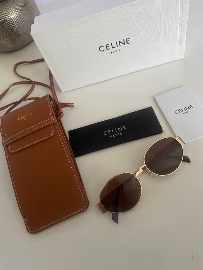 Lunettes de soleil Celine triomphe neuve - photo numéro 9