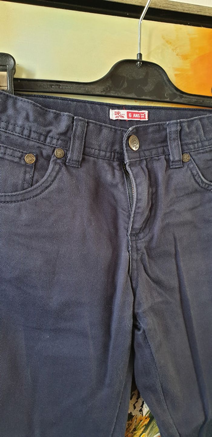 Jean bleu marine DP 6 ans - photo numéro 2