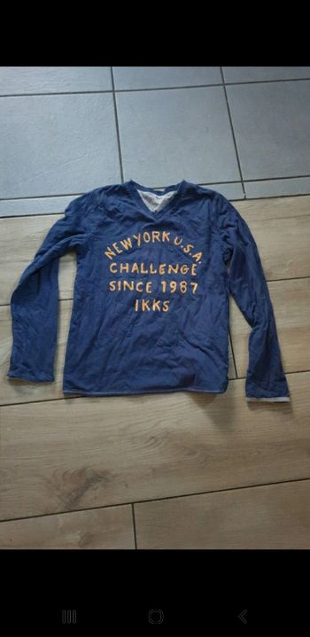 T-shirt sweat garçon ikks 10 ans