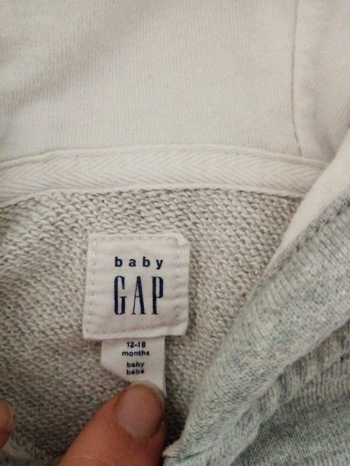 Gilet GAP 18mois lapin - photo numéro 3