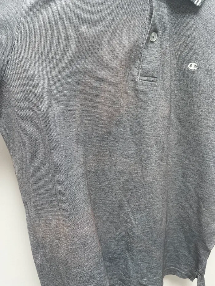 Champion grey polo Mens S - photo numéro 5