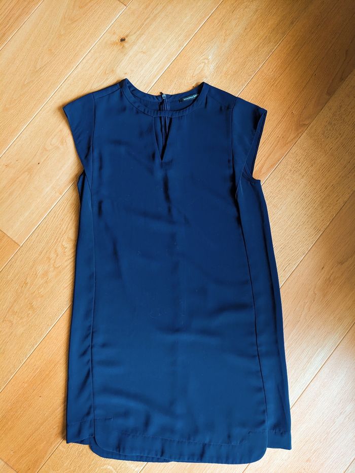 Robe bleu marine monoprix taille 36 - photo numéro 3