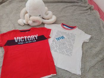 2 tee-shirts 3/4 ans