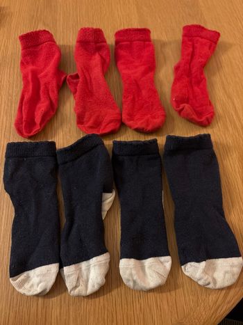 4 paires de chaussette 23/36