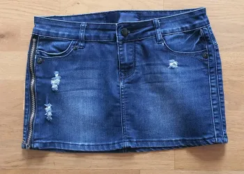 Mini jupe Jeans