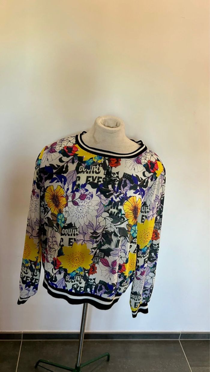 Magnifique blouse colorée Claudia Strater 38 - photo numéro 3