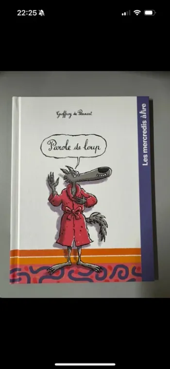 Livre McDo parole de loup