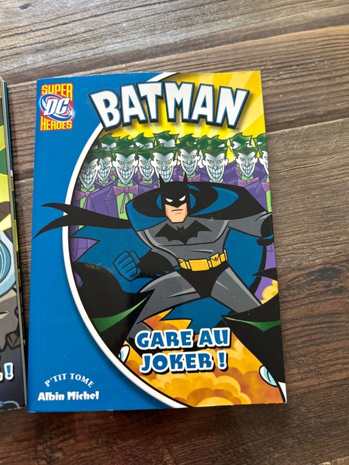 Lot de 2 livres - super Dc héroes - Batman comics - le retour de l’épouvantail et gare au joker - photo numéro 3