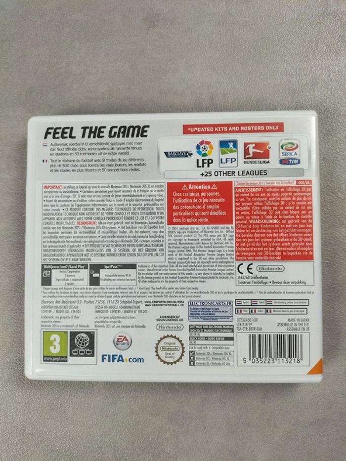 Jeu Nintendo 3DS – FIFA 15 (Legacy Edition) - photo numéro 2