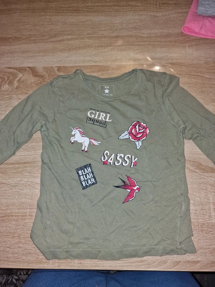 Tshirt manches longues