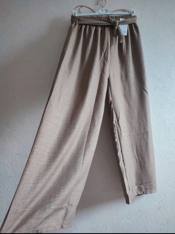 Palazzo, pantalon jambes large taille unique