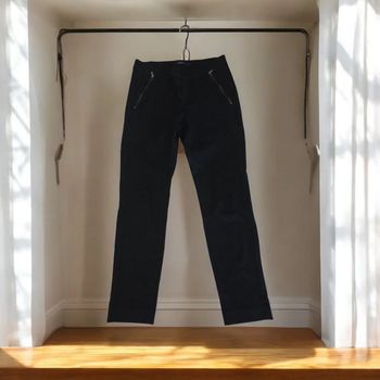 pantalon droit gardeur noir taille M