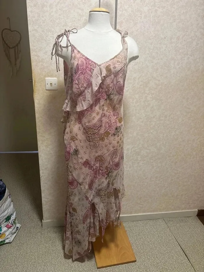 Robe longue taille 48