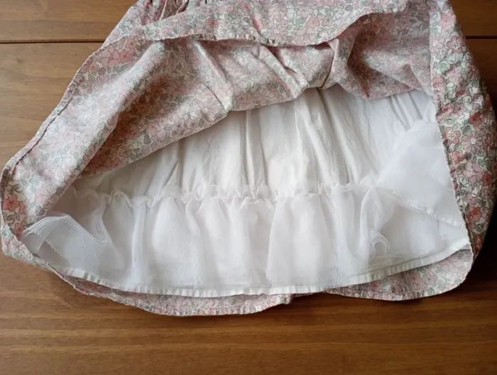 Robe champêtre/ broderie anglaise/ bébé/ 24 mois - photo numéro 2