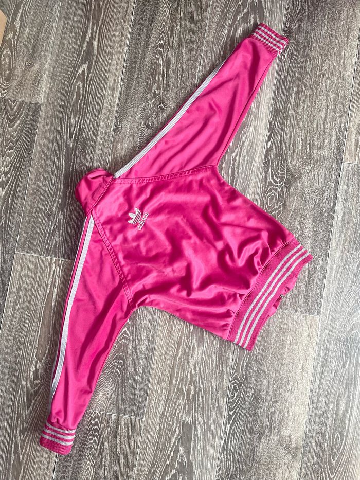 Veste grise et rose 4 ans (Adidas) - photo numéro 7