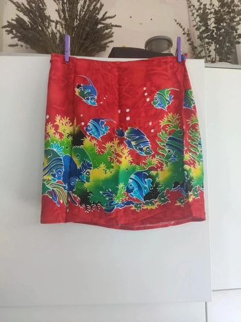 Paréo multicolore poisson