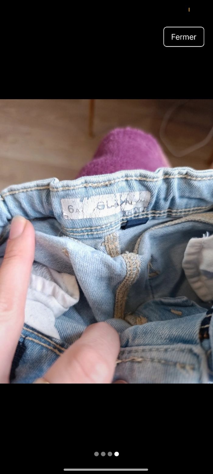 Jean à bandes 🎀 - photo numéro 4