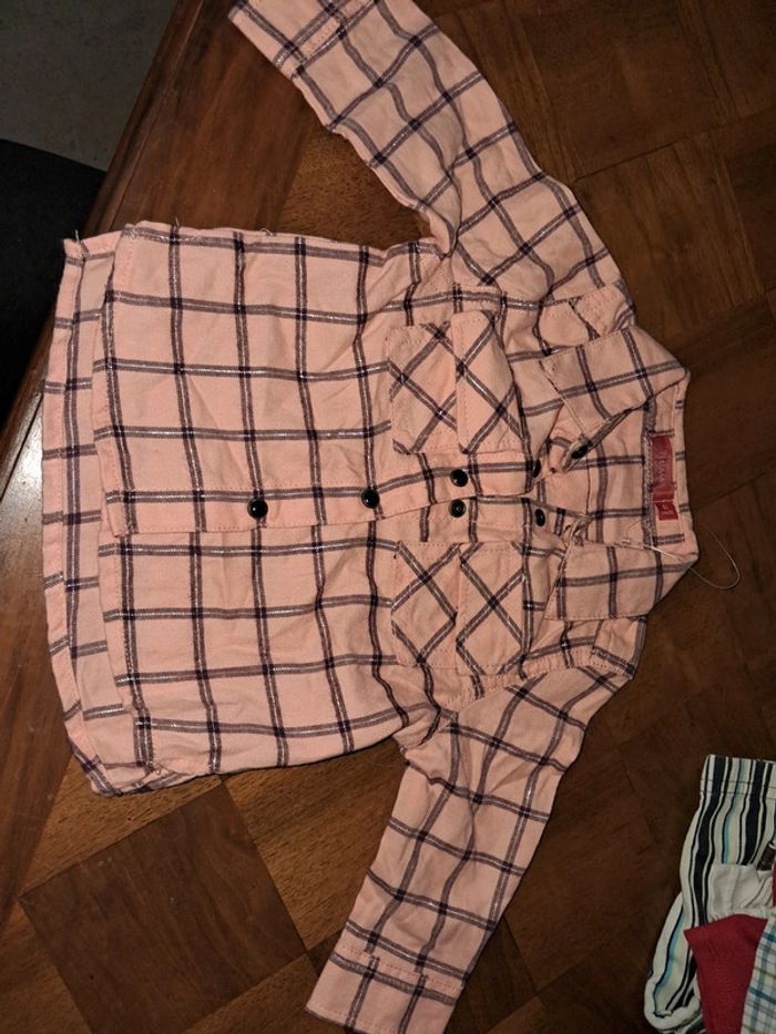 Chemise 6 mois manches longues
