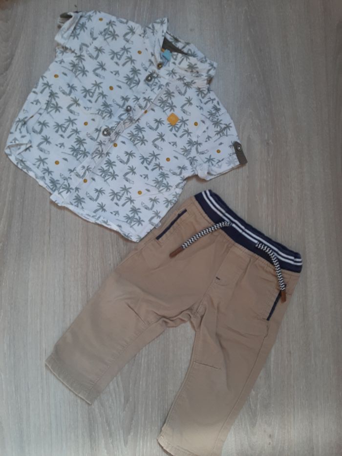 Ensemble chemise + pantalon