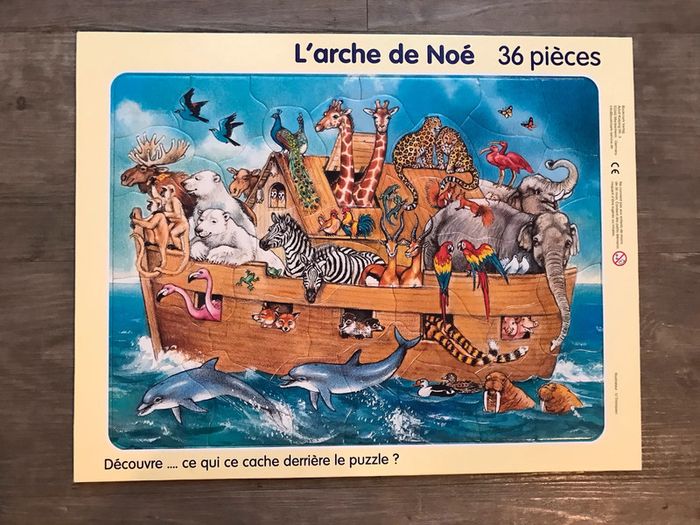 Puzzle L’arche de Noé 36 pièces