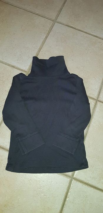 Sous pull gris anthracite garçon