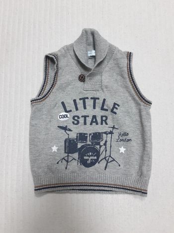 Pull fin sans manches Gemo 12 mois