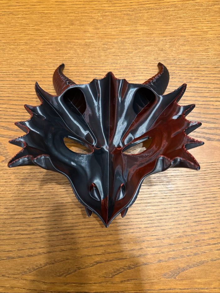 Masque décoratif dragon - photo numéro 8