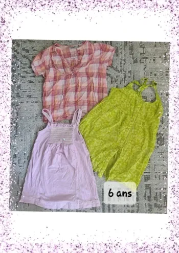 Lot debardeurs 6 ans