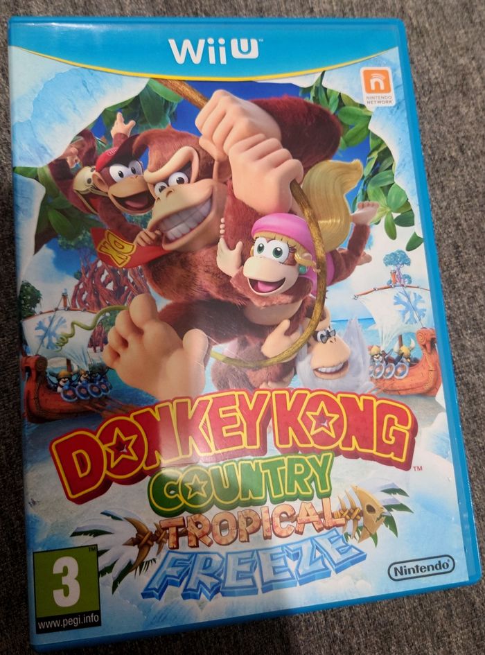 Donkey Kong country Tropical freeze Wii u