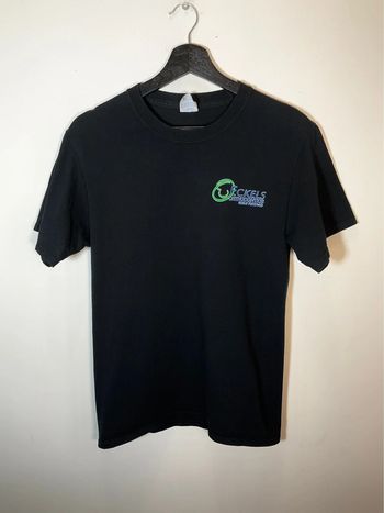 T-shirt noir pour homme Eckels Orthodontics taille S 385