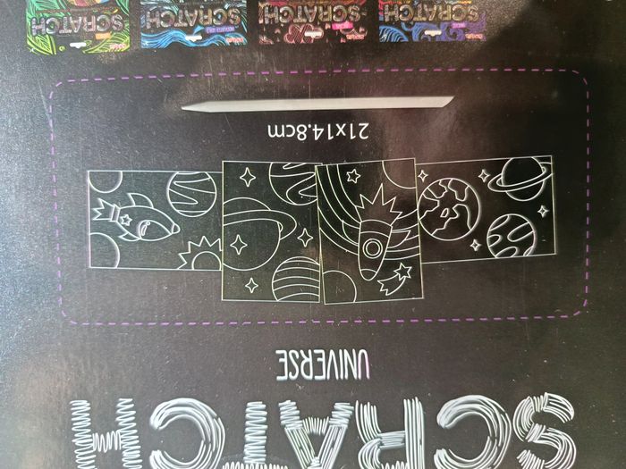 Cartes à gratter de l'espace - photo numéro 4