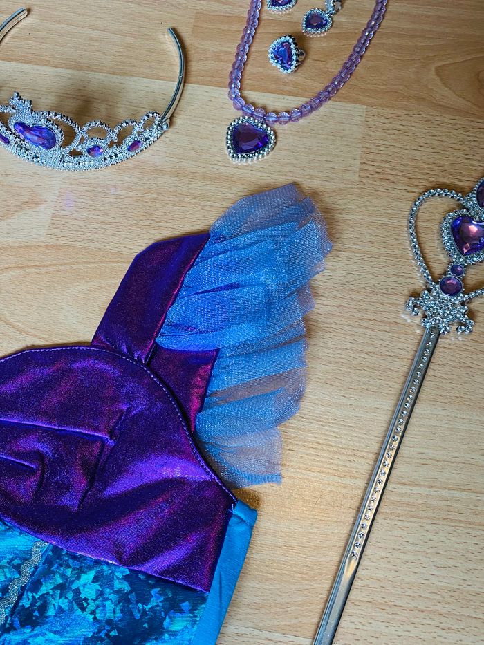 Déguisement sirène Turquoise 6ans - photo numéro 5