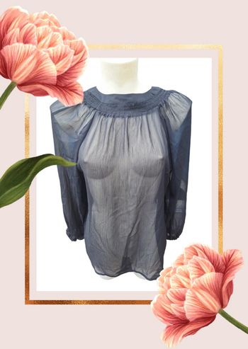 🌟🌸 Top transparent pour femme 🌸🌟