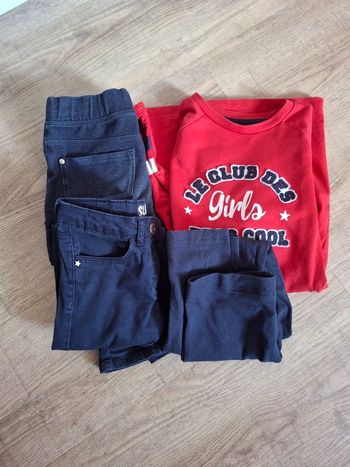 Lot fille 7 ans hiver.