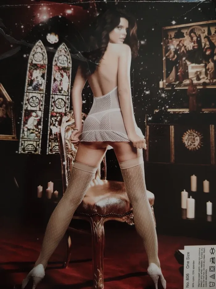 Nuisette sexy porte jarretelles - photo numéro 4
