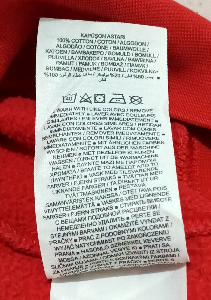 Sweat Nike Rouge - Taille L - photo numéro 5