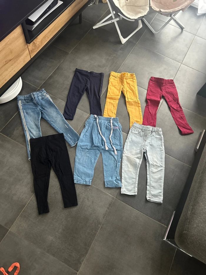 Lot pantalons 3 ans filles
